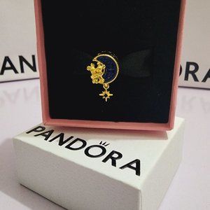 Pandora Disney Mickey Mouse & Minnie Mouse Crescent Moon Charm